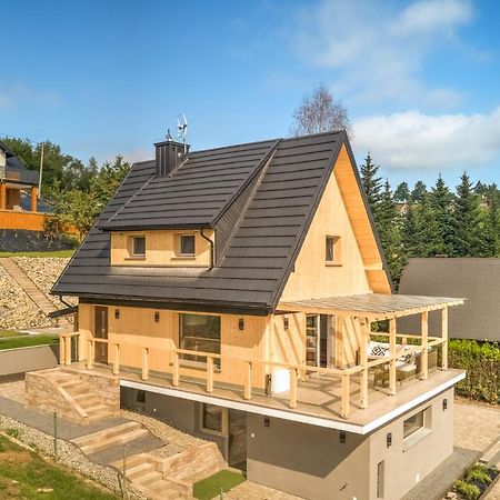 Znamirowickachata Sauna Jacuzzi Spa Znamirowice Exterior foto