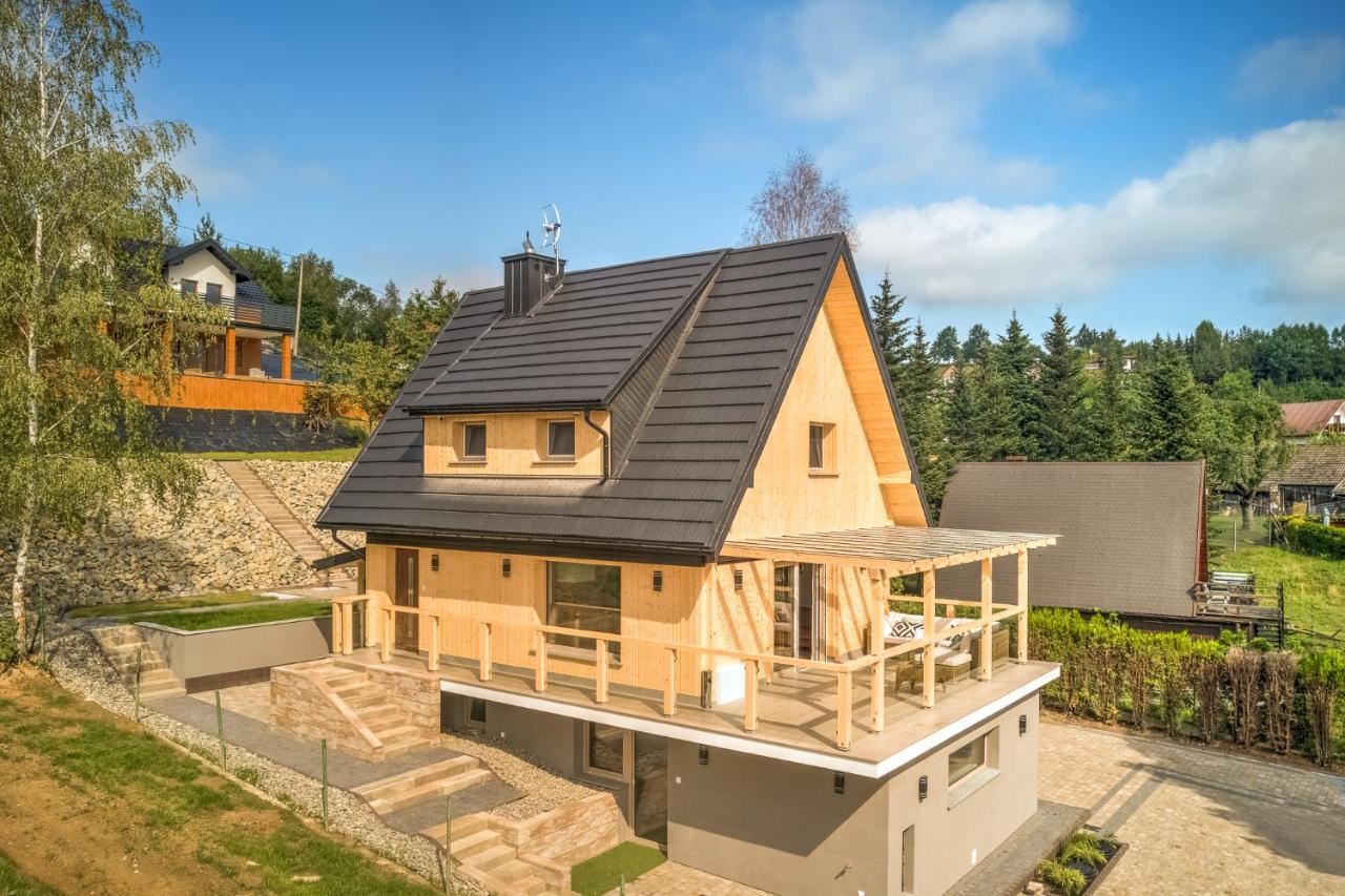 Znamirowickachata Sauna Jacuzzi Spa Znamirowice Exterior foto