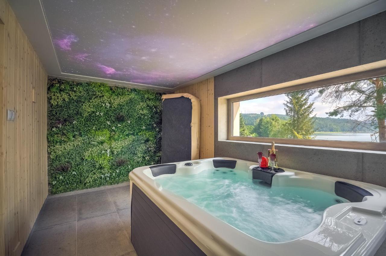 Znamirowickachata Sauna Jacuzzi Spa Znamirowice Exterior foto
